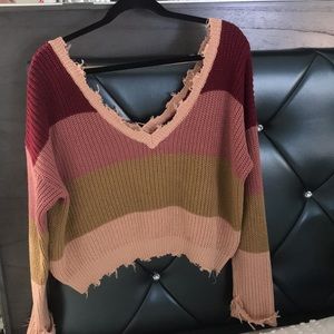 Super cute stripped sweater